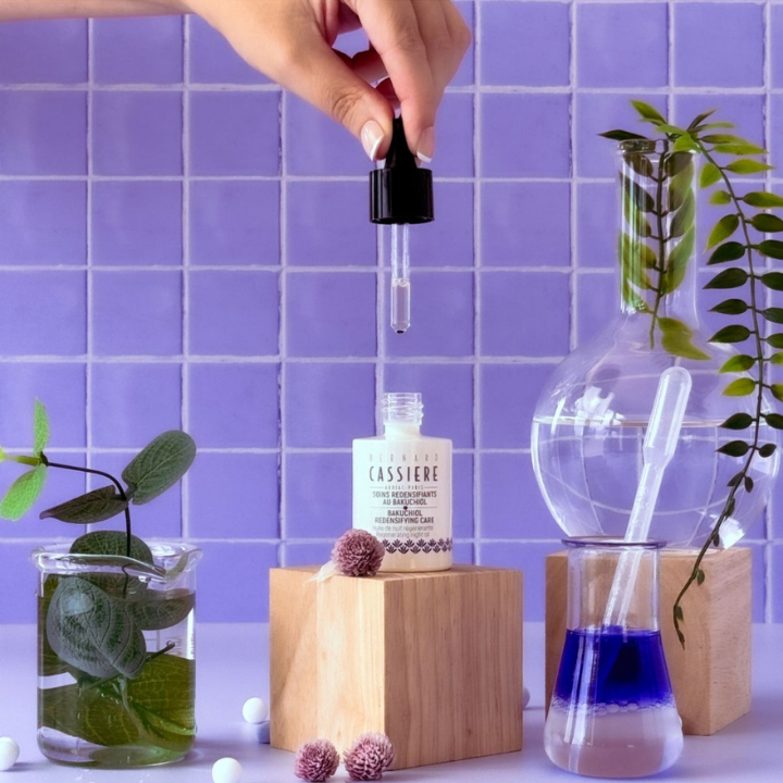 Bakuchiol hoitotuotteet on kehitetty aikuisen ihon vaativaan tarpeeseen.